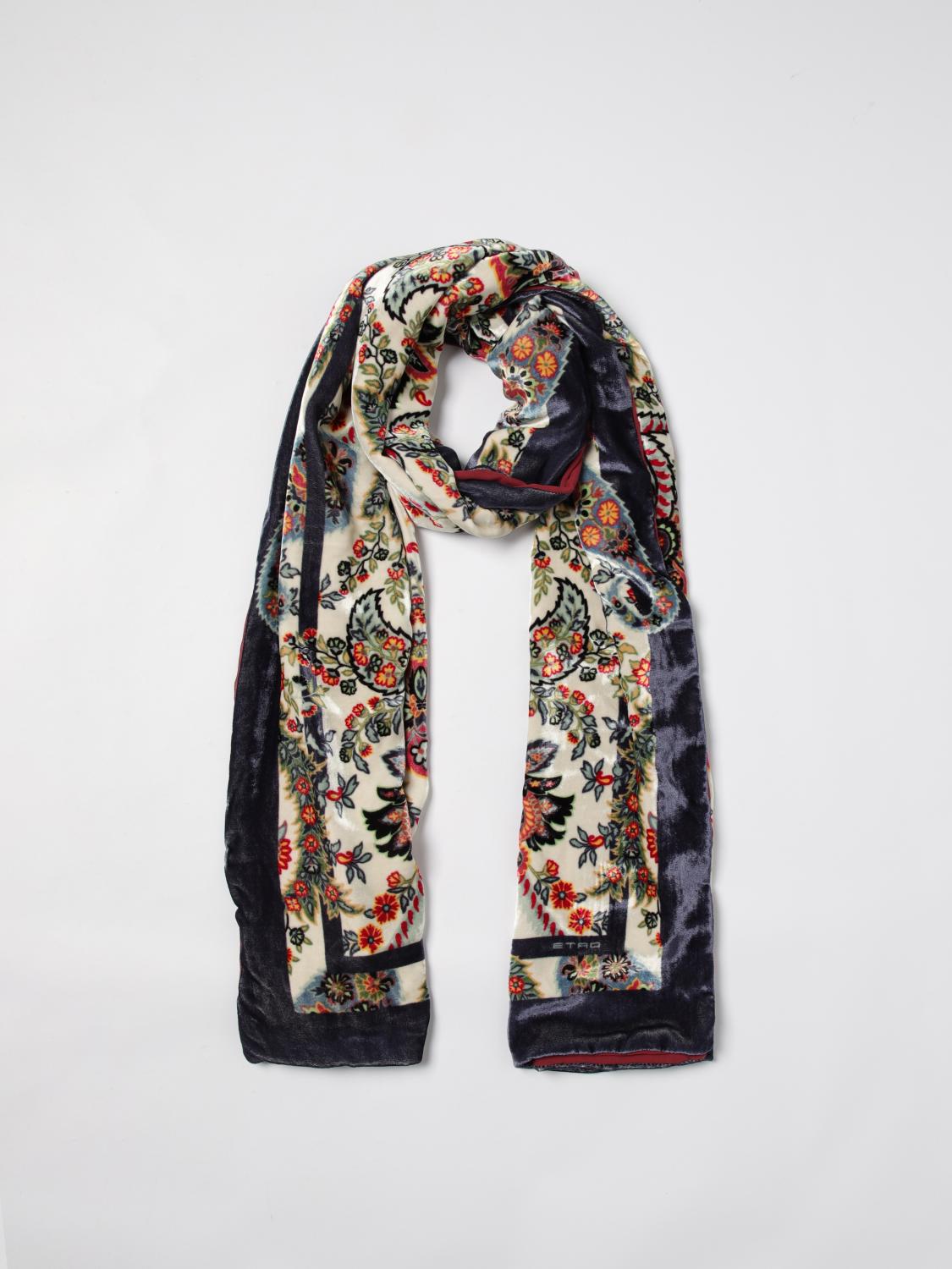 ETRO SCARF: Scarf woman Etro, Black - Img 2