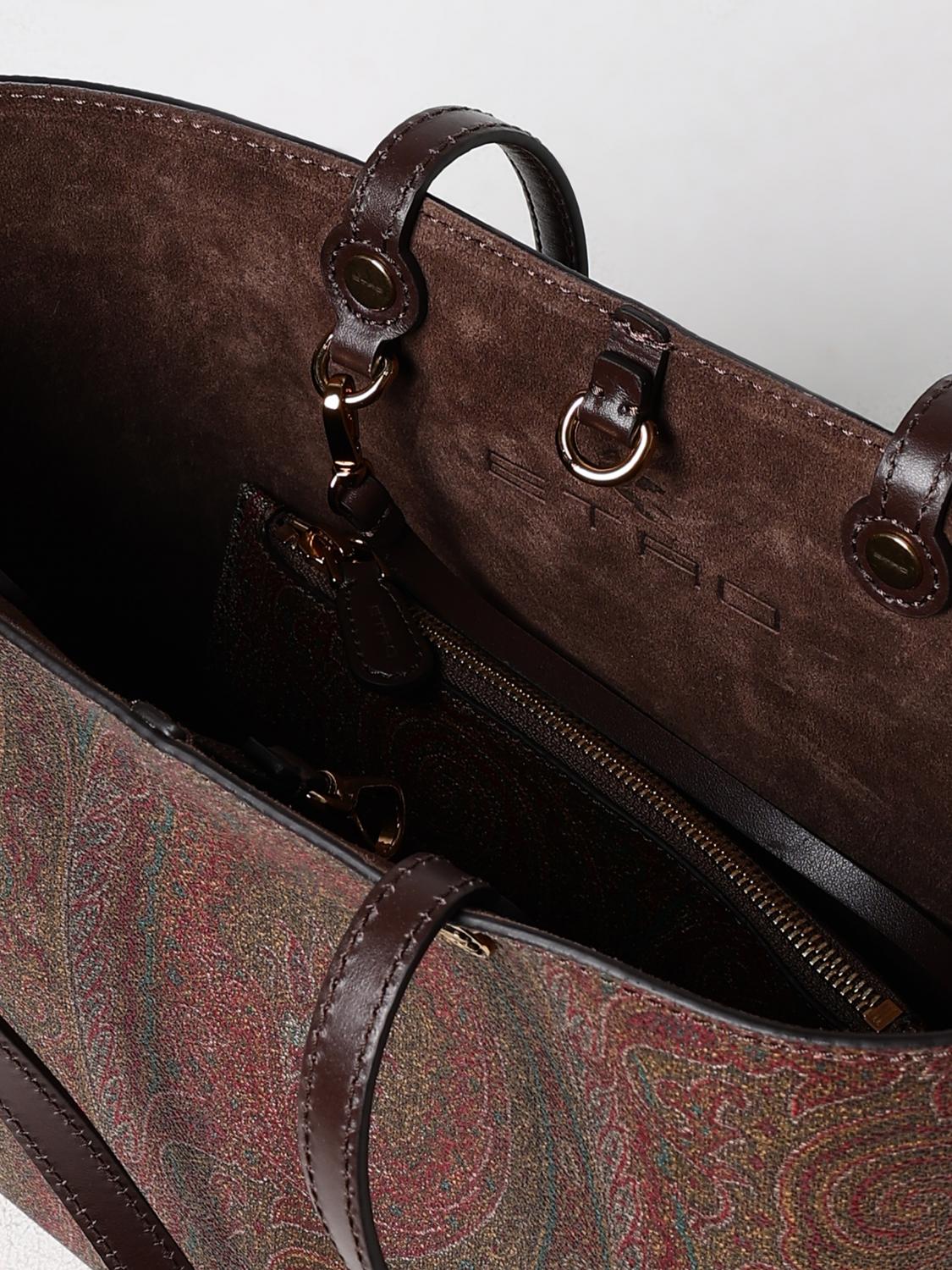 ETRO BOLSO DE HOMBRO: Bolso de hombro mujer Etro, Marrón - Img 5