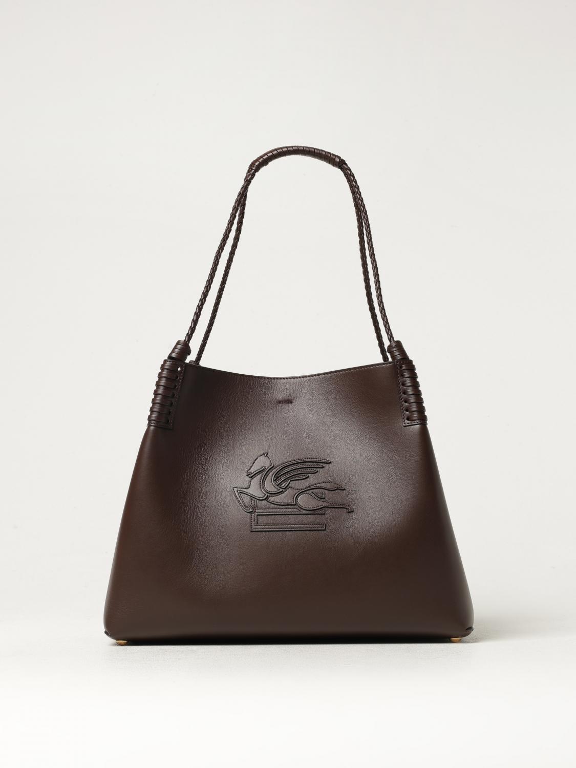 ETRO SHOULDER BAG: Shoulder bag woman Etro, Brown - Img 1