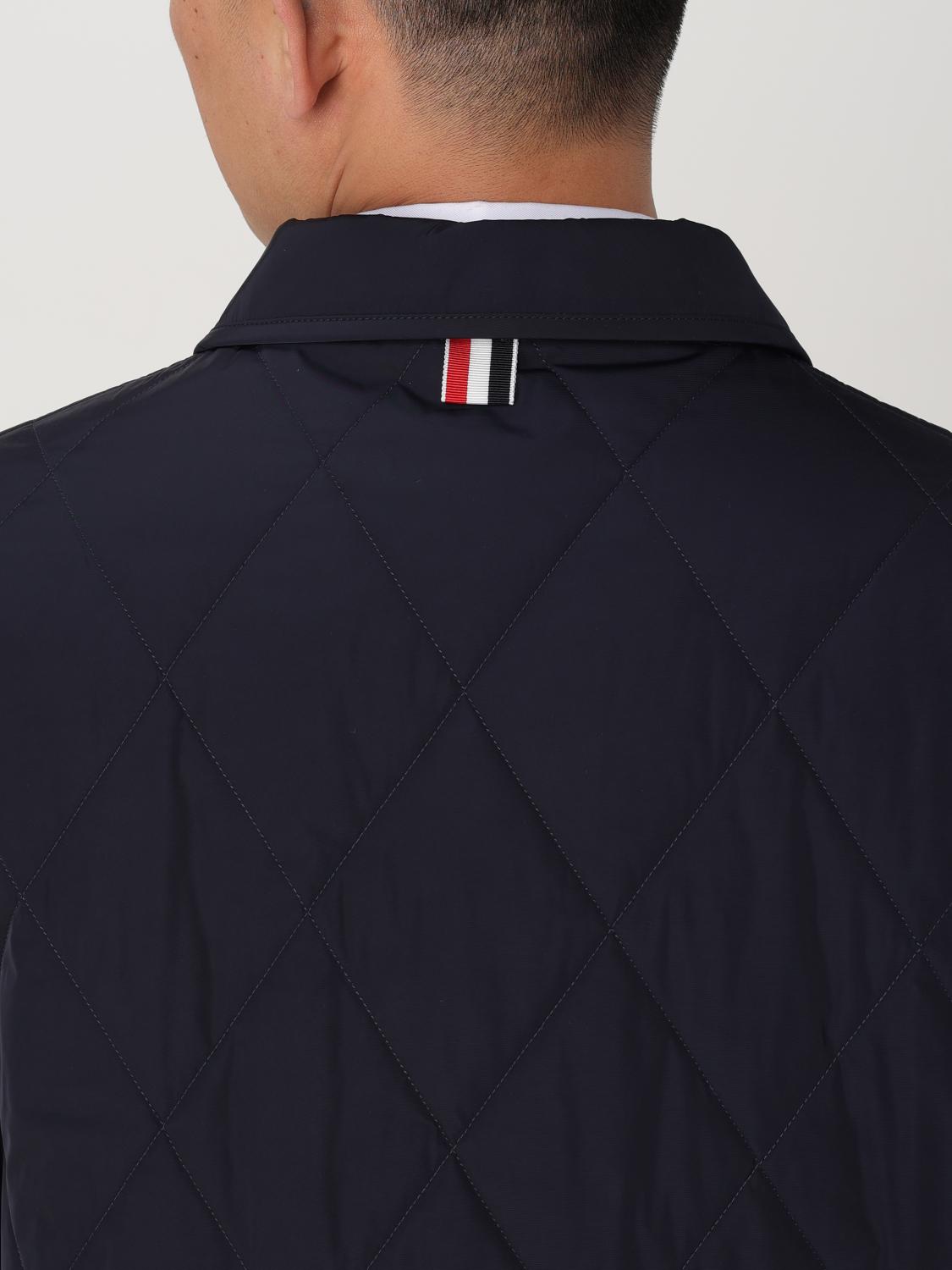 THOM BROWNE VESTE: Veste homme Thom Browne, Bleu Marine - Img 4