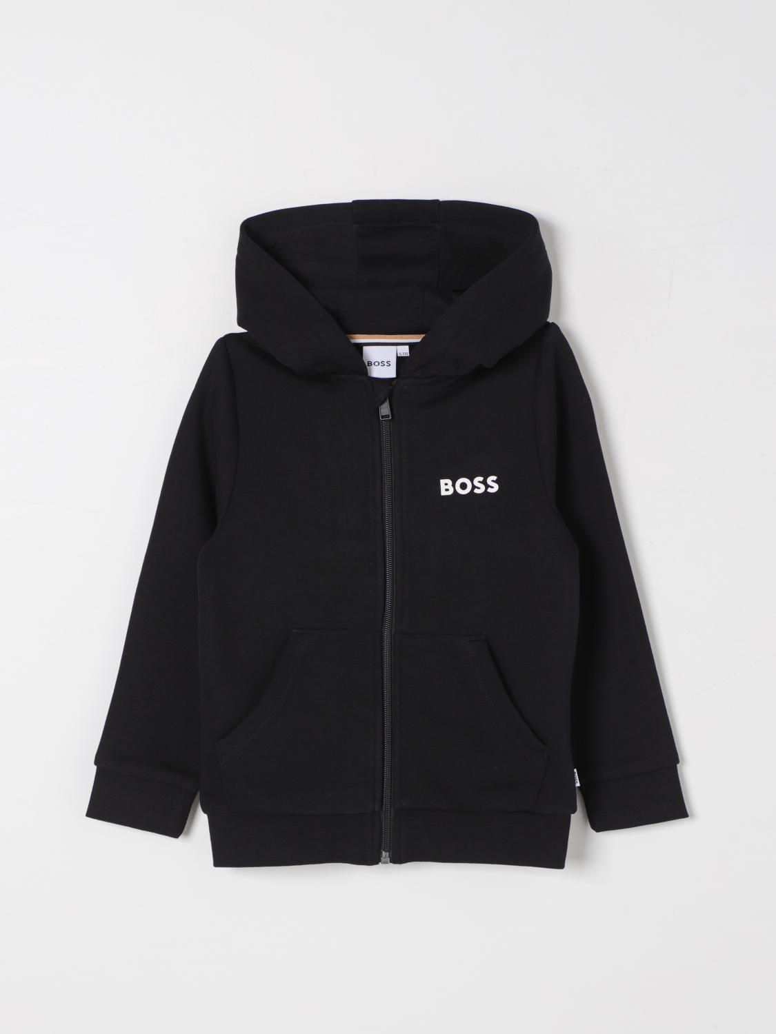 BOSS SWEATER: Sweater kids Boss Kidswear, Black - Img 1