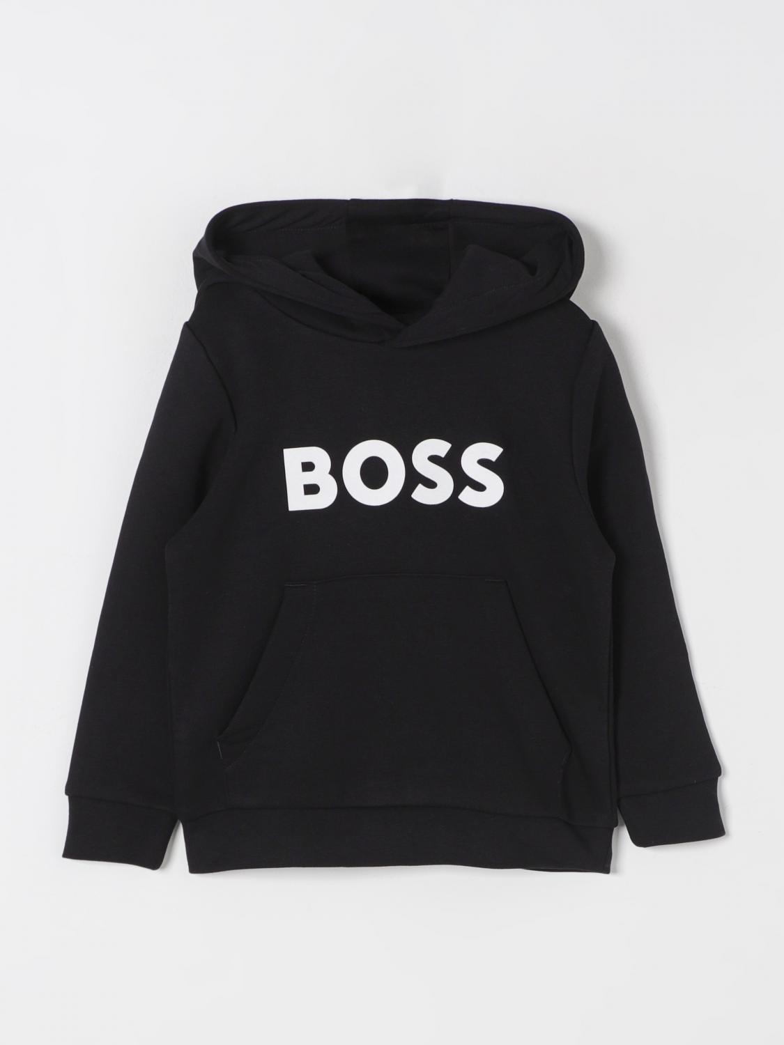 BOSS 스웨터: 스웨터 남아 Boss Kidswear, 블랙 - Img 1