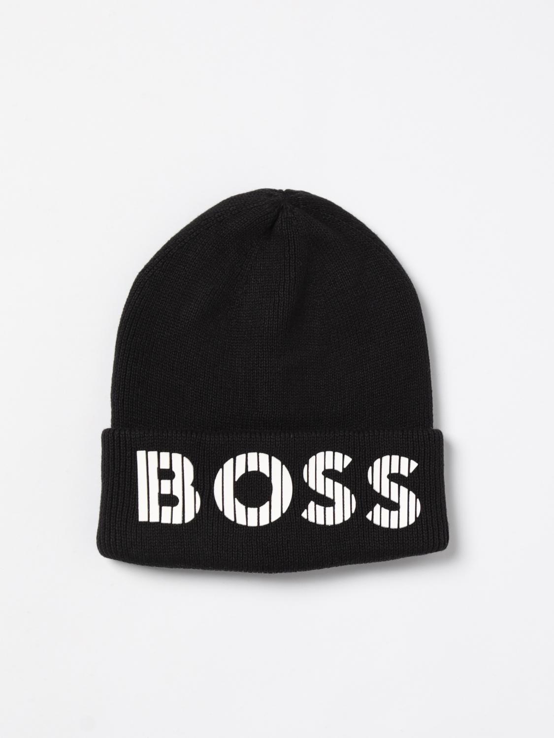 BOSS 모자: 모자 남아 Boss Kidswear, 블랙 - Img 1