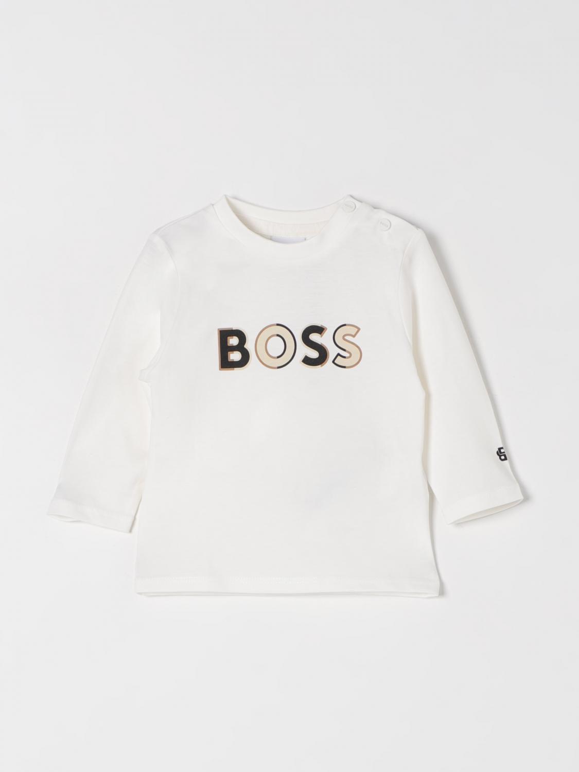 BOSS T-SHIRT: T-shirt kids Boss Kidswear, White - Img 1