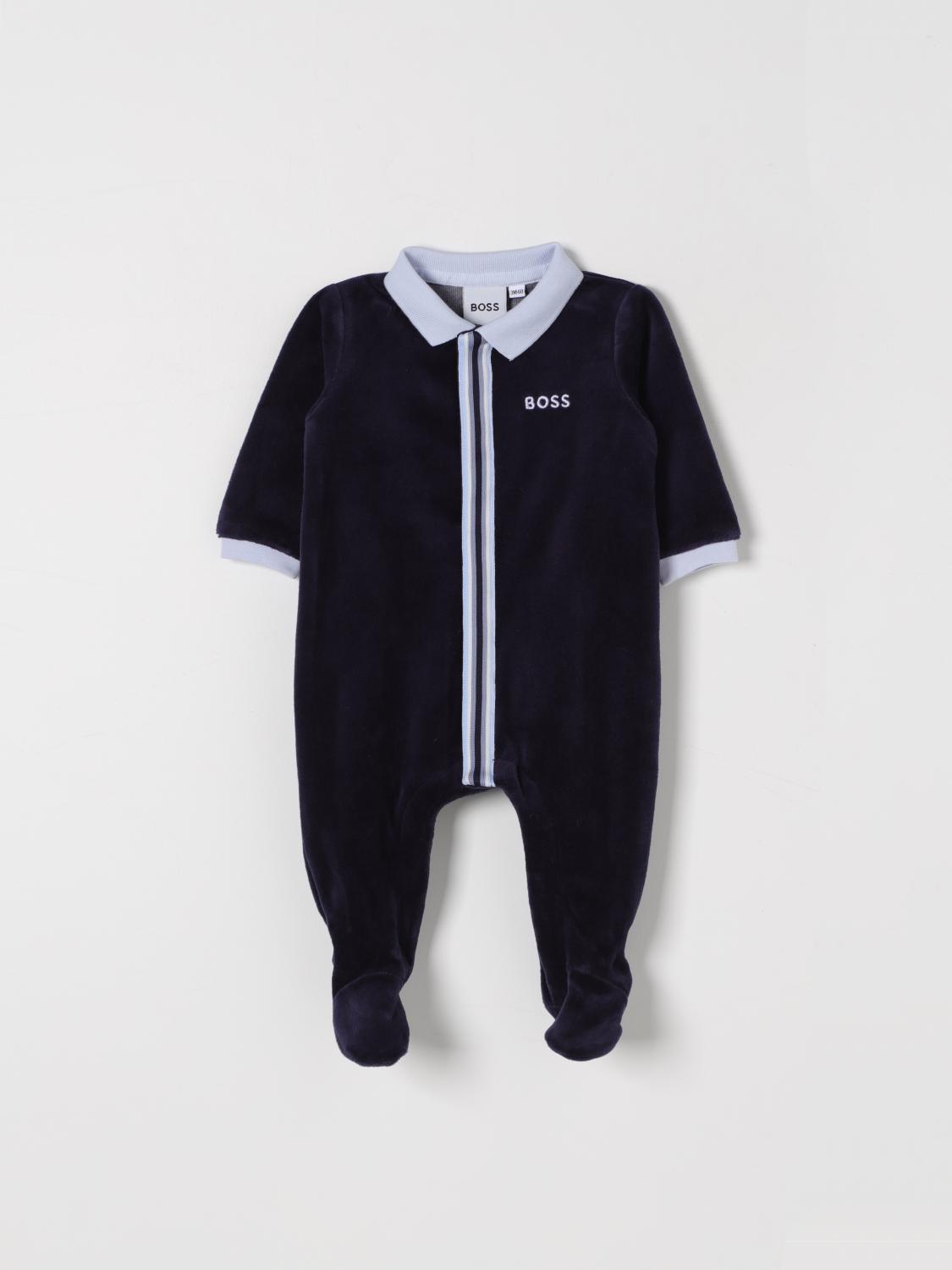 BOSS ROMPER: Romper kids Boss Kidswear, Blue - Img 1