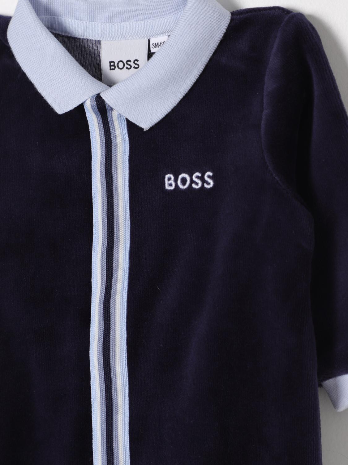 BOSS ROMPER: Romper kids Boss Kidswear, Blue - Img 3