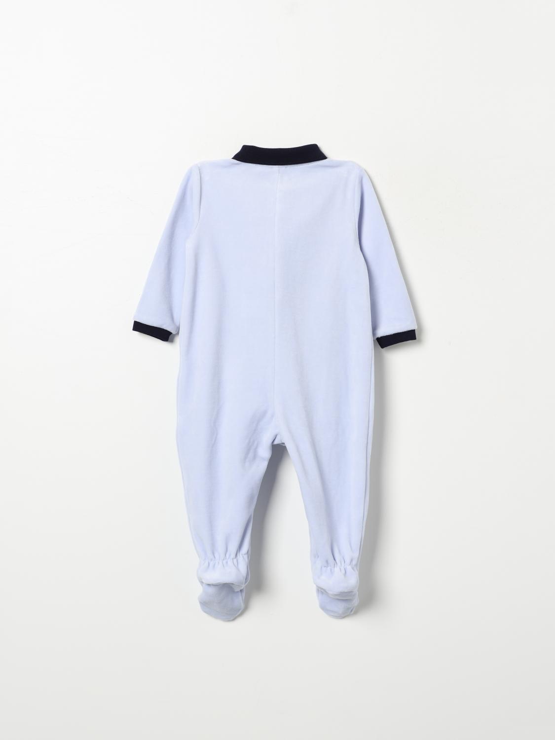 BOSS BARBOTEUSE: Barboteuse enfant Boss Kidswear, Bleu Azur - Img 2