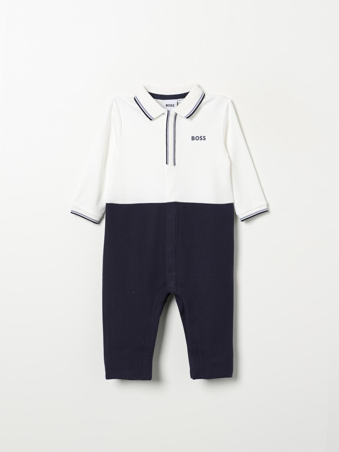 BOSS ROMPER: Romper kids Boss Kidswear, Navy - Img 1