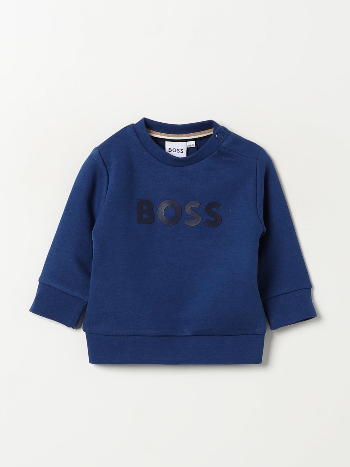 BOSS SWEATER: Sweater kids Boss Kidswear, Blue - Img 1