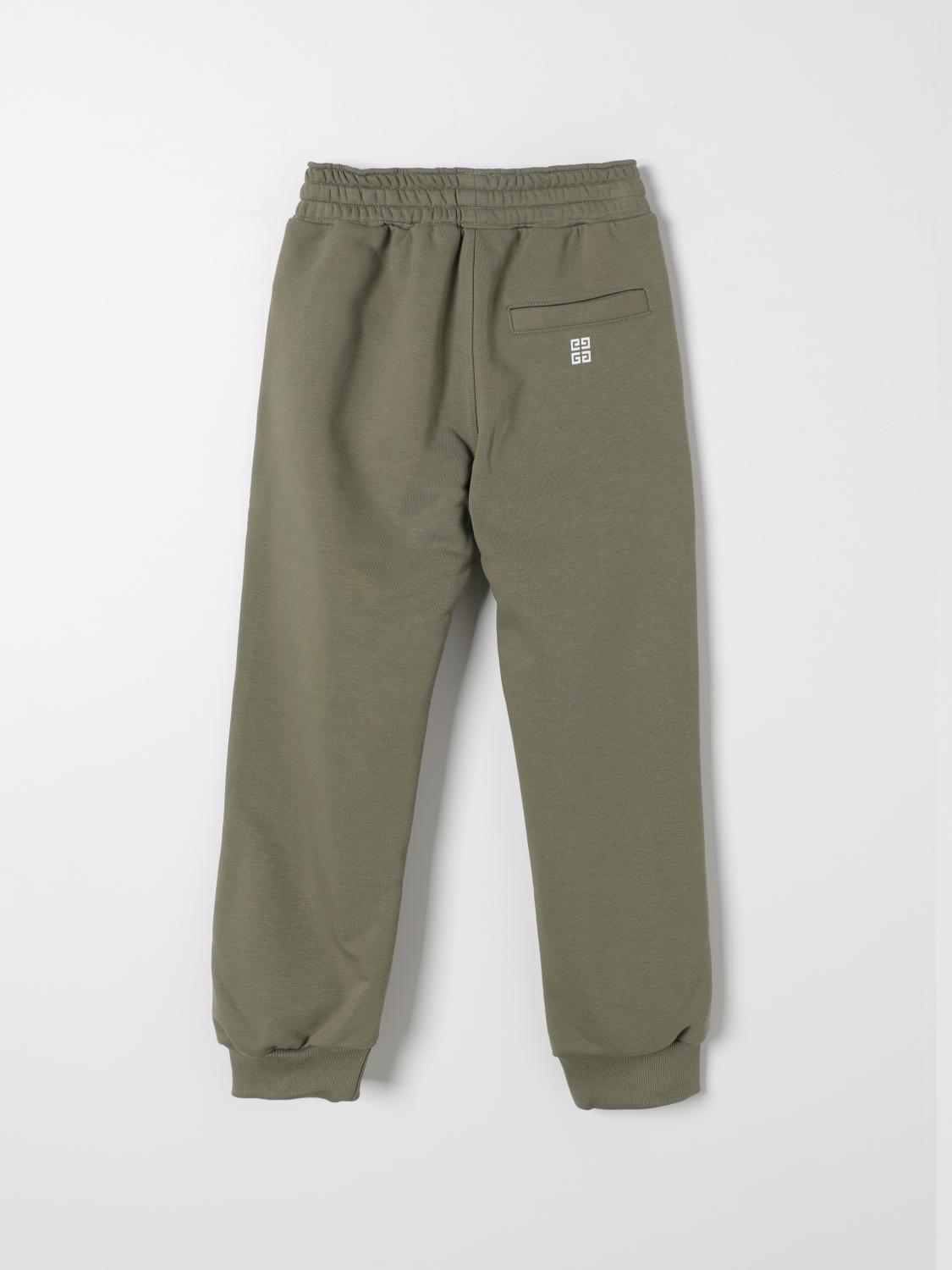 GIVENCHY PANTS: Pants kids Givenchy, Green - Img 2