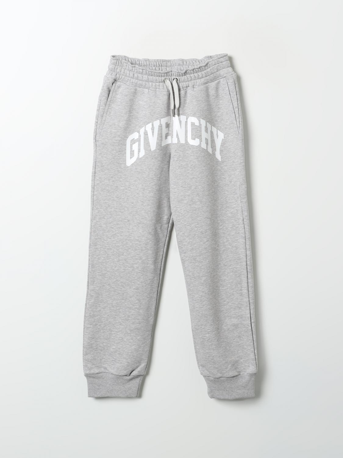 GIVENCHY PANTS: Pants kids Givenchy, Grey - Img 1