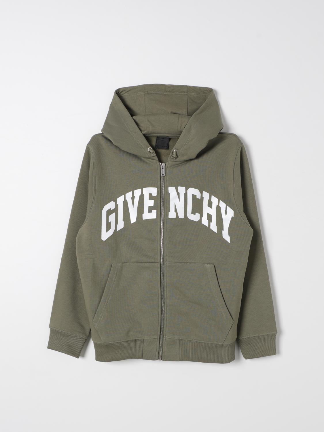 GIVENCHY SWEATER: Sweater kids Givenchy, Green - Img 1