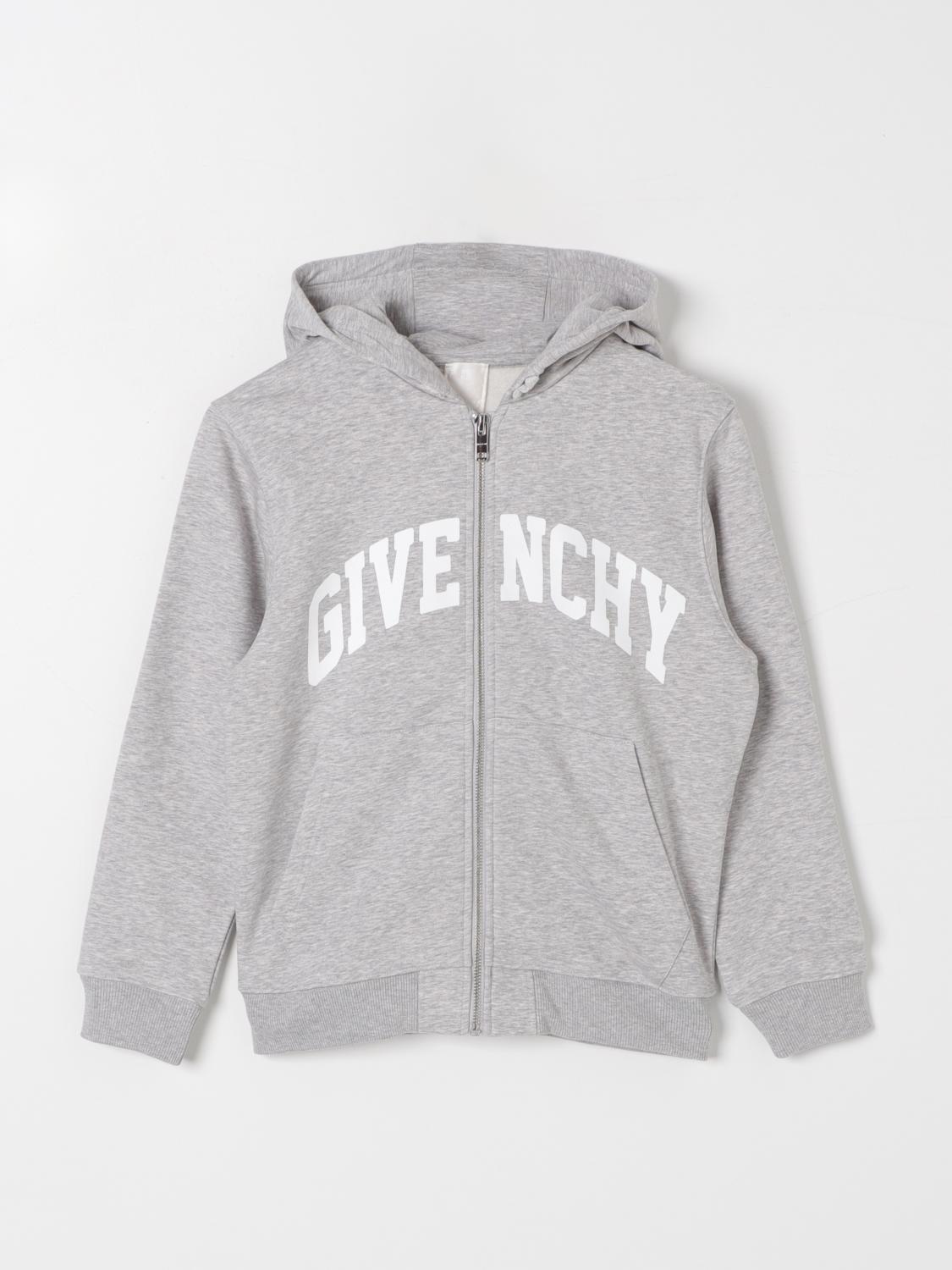 GIVENCHY SWEATER: Sweater kids Givenchy, Grey - Img 1