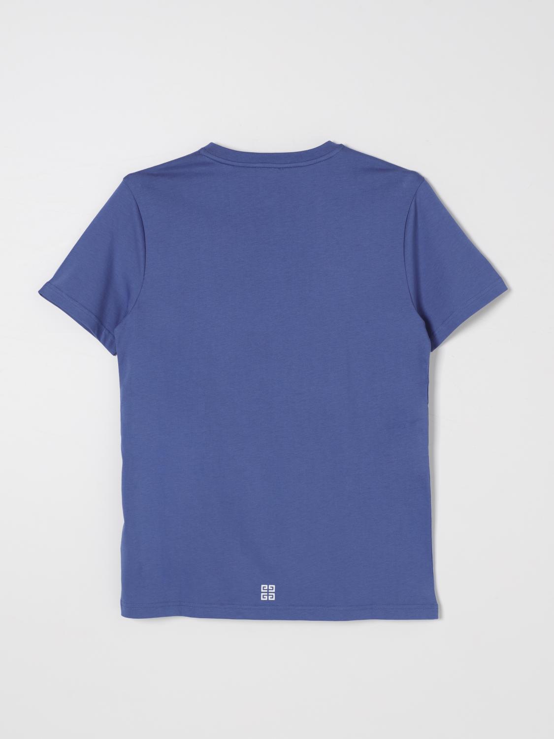 GIVENCHY T-SHIRT: T-shirt kids Givenchy, Blue - Img 2