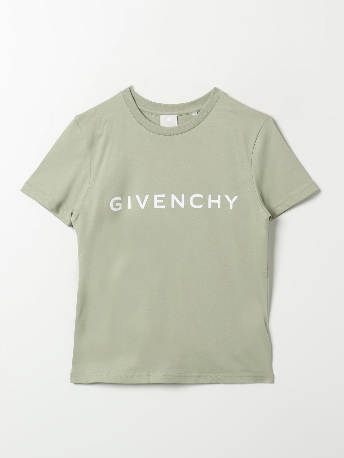 GIVENCHY T-SHIRT: T-shirt kids Givenchy, Sage - Img 1