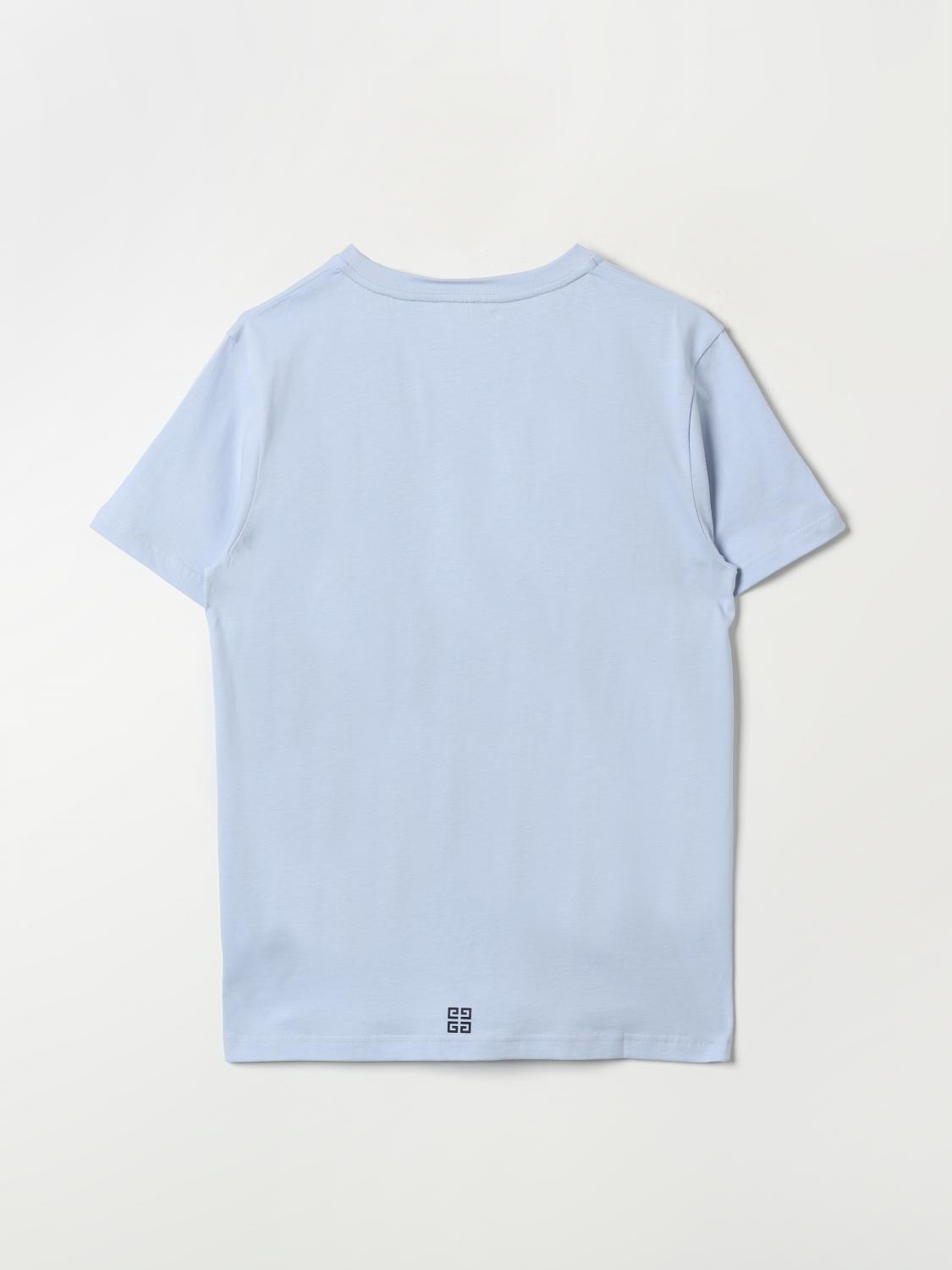 GIVENCHY T-SHIRT: T-shirt kids Givenchy, Sky - Img 2