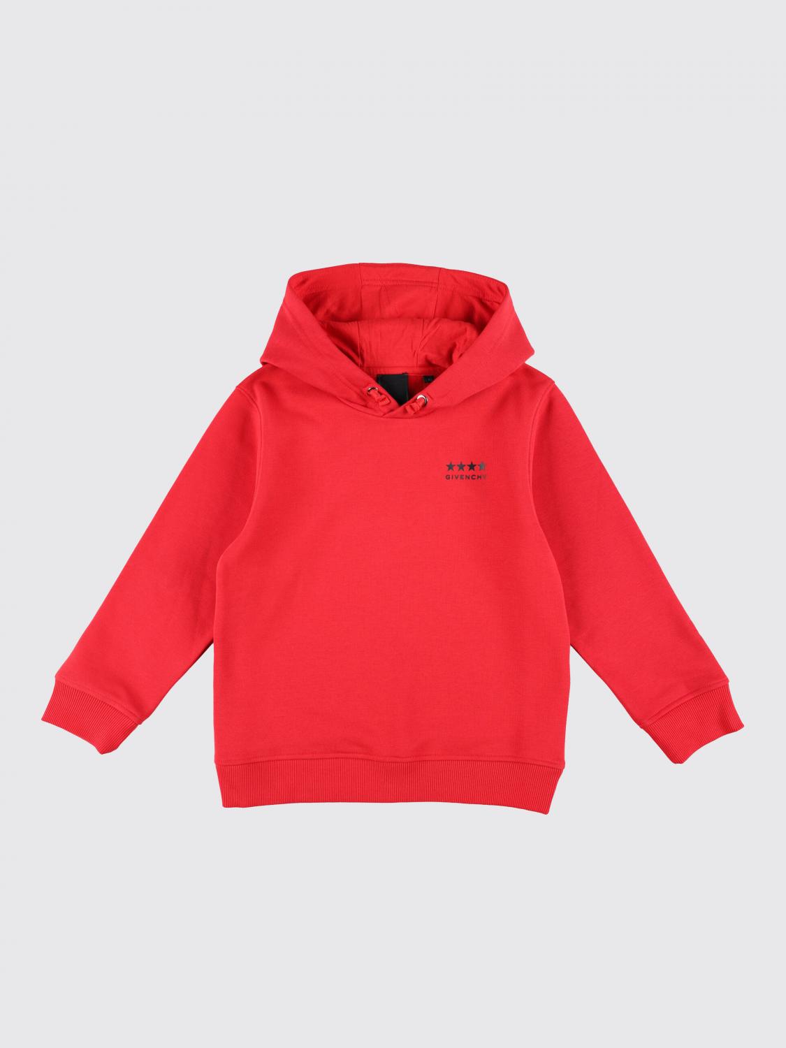 GIVENCHY SWEATER: Sweater kids Givenchy, Red - Img 1