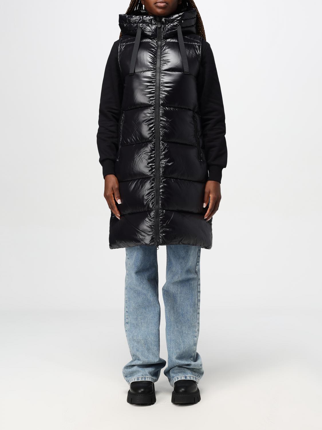 SAVE THE DUCK CHALECO: Chaqueta mujer Save The Duck, Negro - Img 1