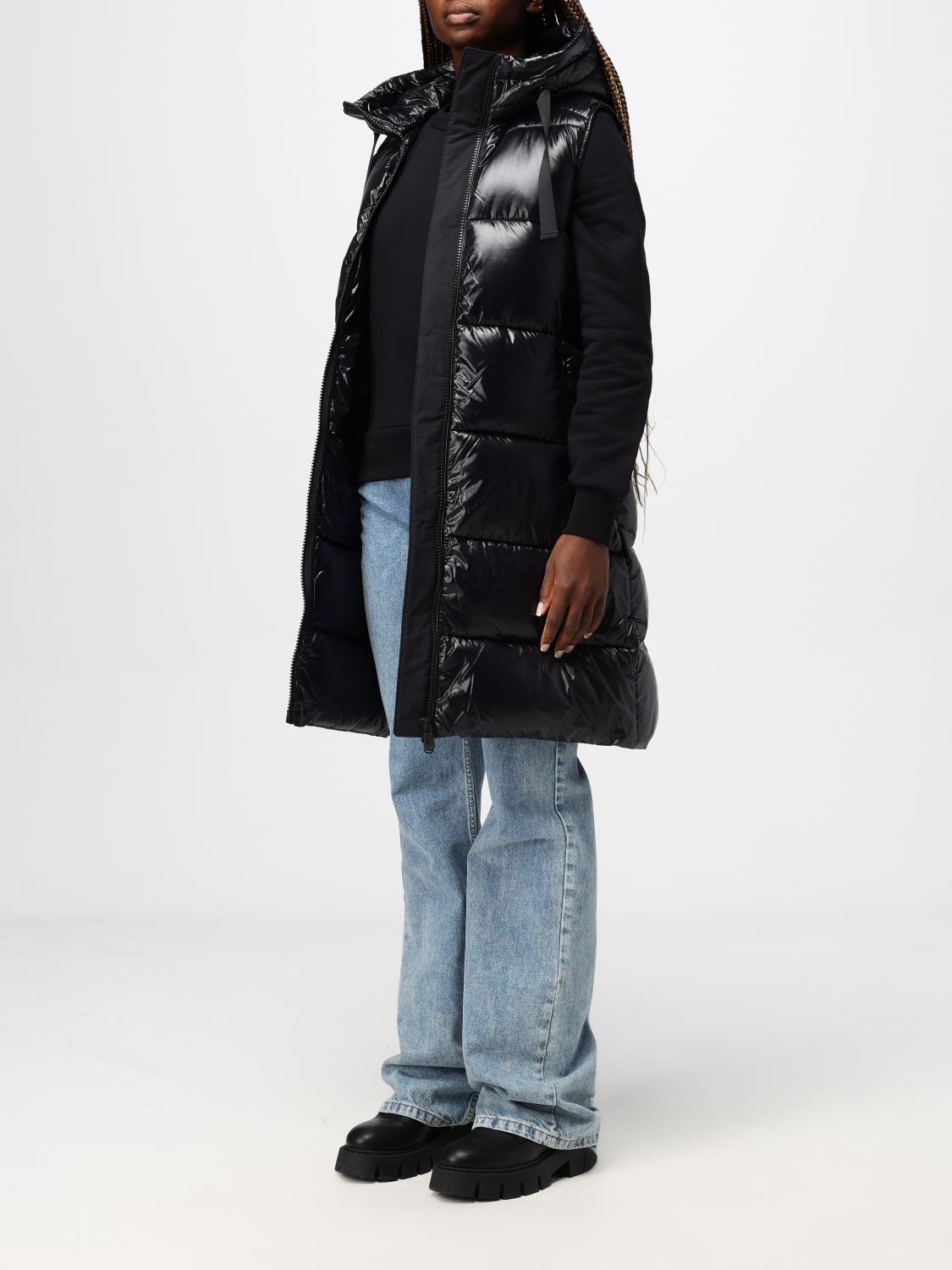 SAVE THE DUCK CHALECO: Chaqueta mujer Save The Duck, Negro - Img 3