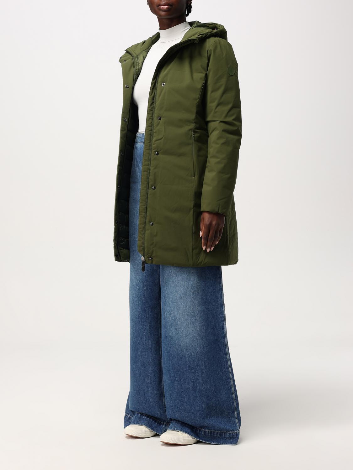 SAVE THE DUCK CHAQUETA: Chaqueta mujer Save The Duck, Verde Bosque - Img 3