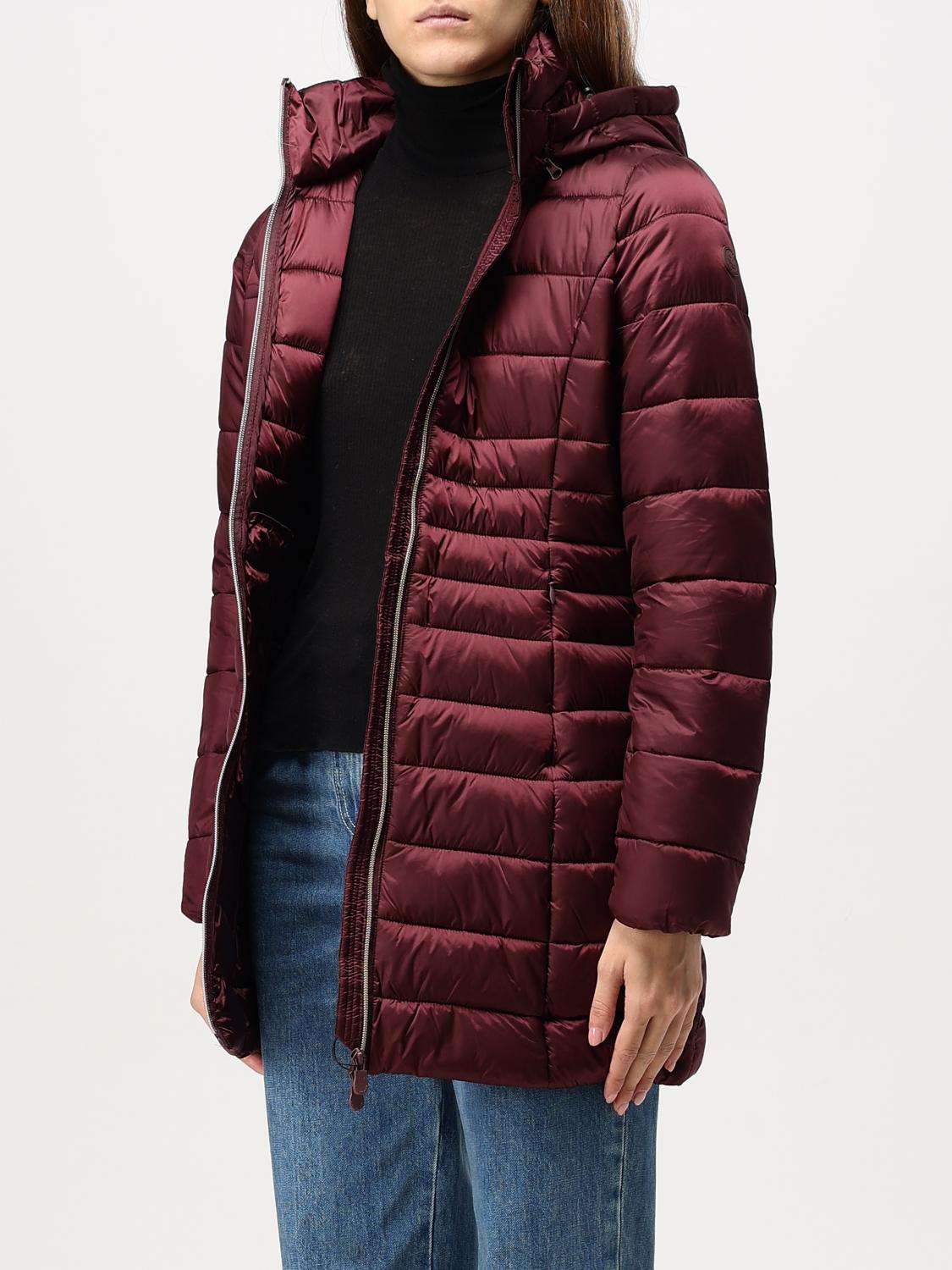 SAVE THE DUCK JACKET: Jacket woman Save The Duck, Burgundy - Img 3