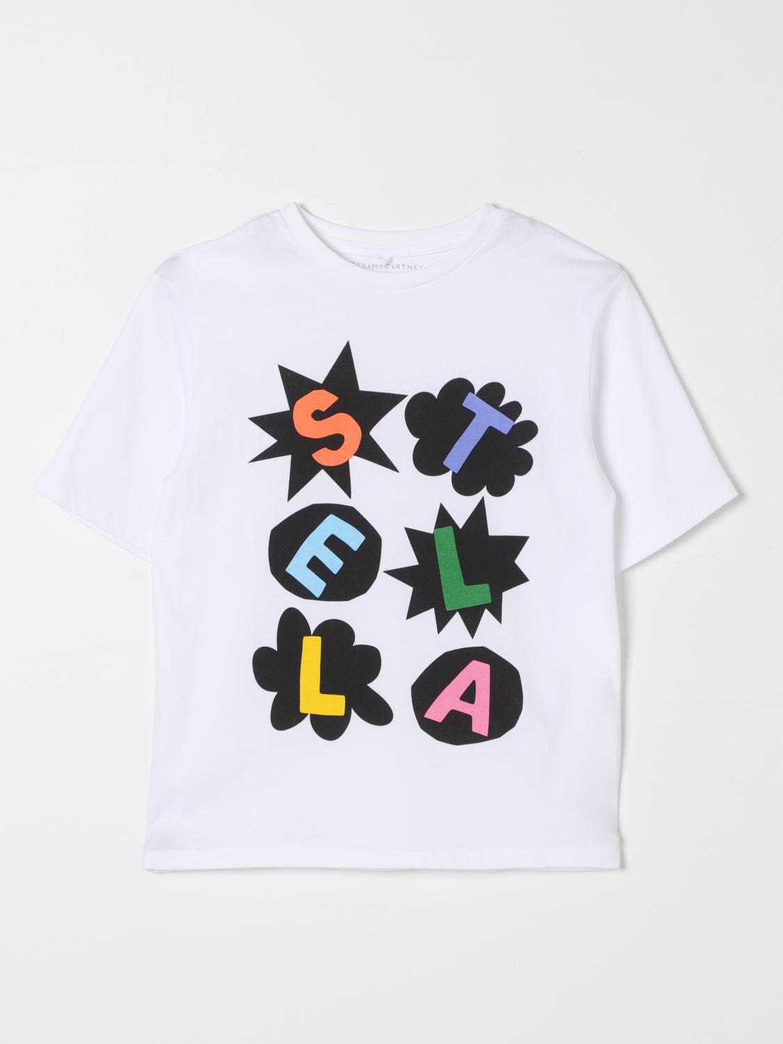 STELLA MCCARTNEY KIDS T-SHIRT: T-shirt kinder Stella McCartney Kids, Weiß - Img 1