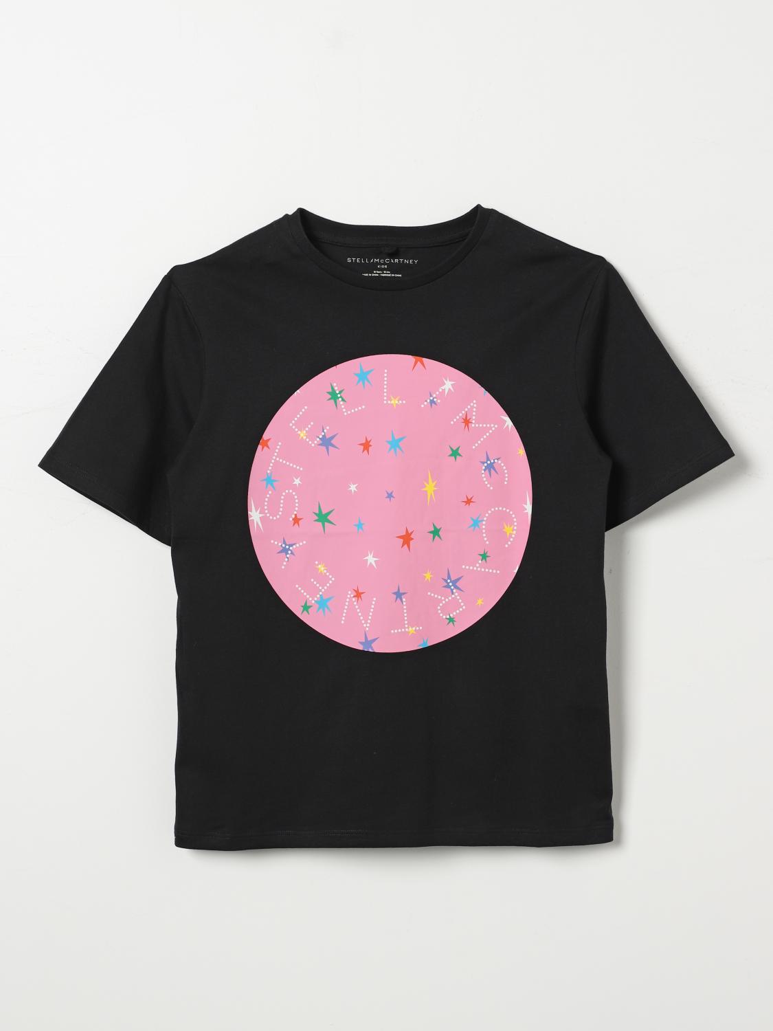 STELLA MCCARTNEY KIDS 티셔츠: 티셔츠 남아 Stella McCartney Kids, 블랙 - Img 1