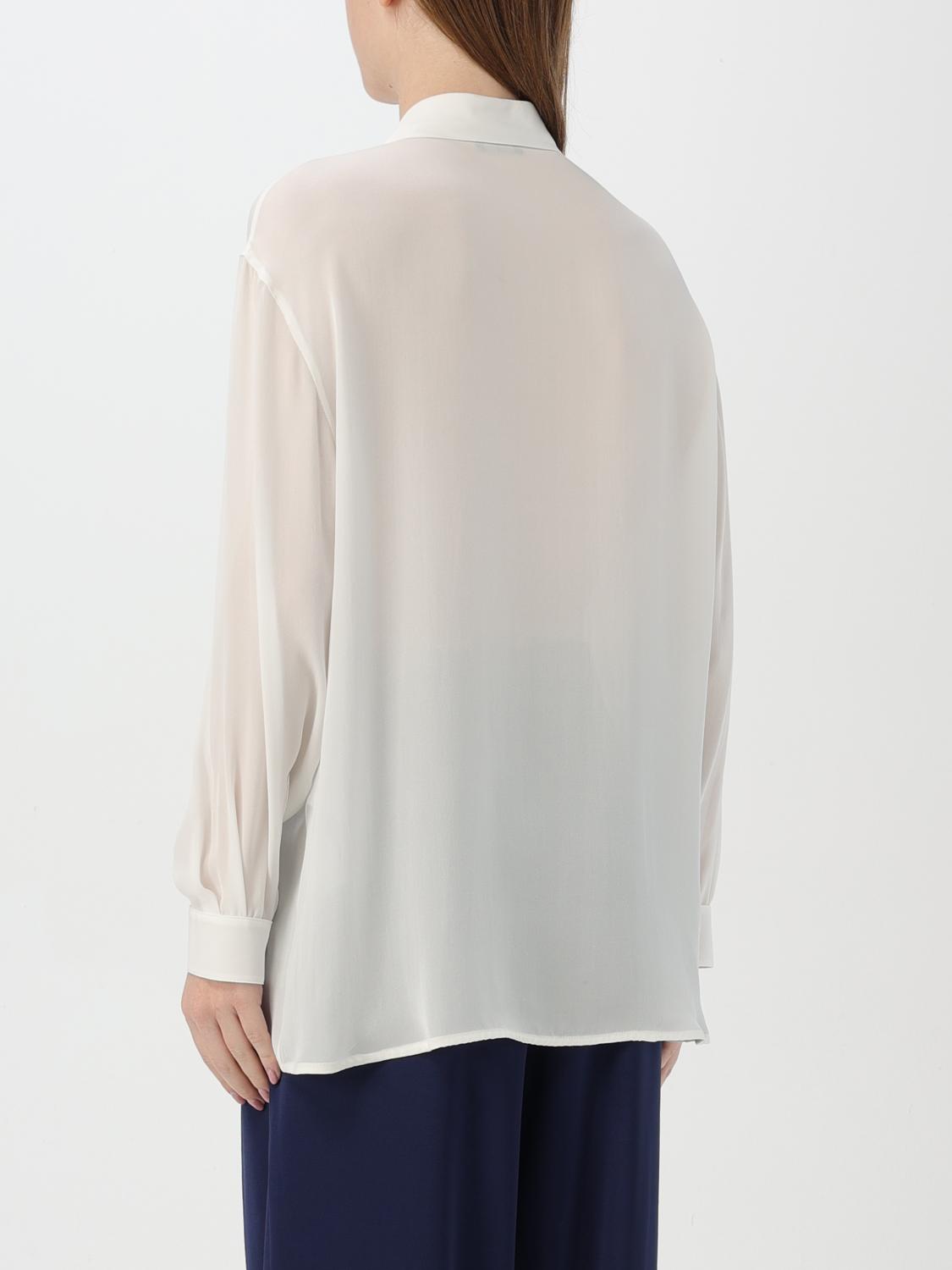 EMPORIO ARMANI CAMISA: Camisa mujer Emporio Armani, Blanco - Img 3