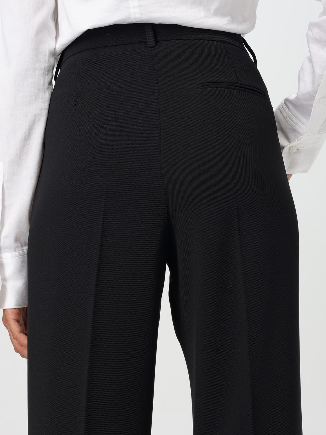 EMPORIO ARMANI PANTS: Pants woman Emporio Armani, Black - Img 3