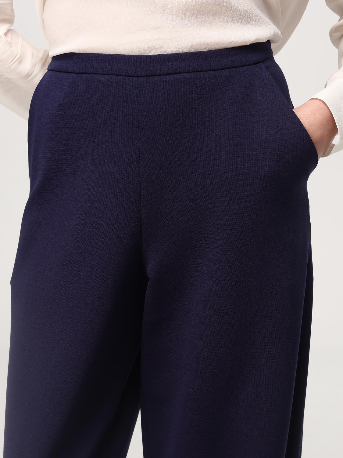 EMPORIO ARMANI PANTALÓN: Pantalón mujer Emporio Armani, Azul Oscuro - Img 4