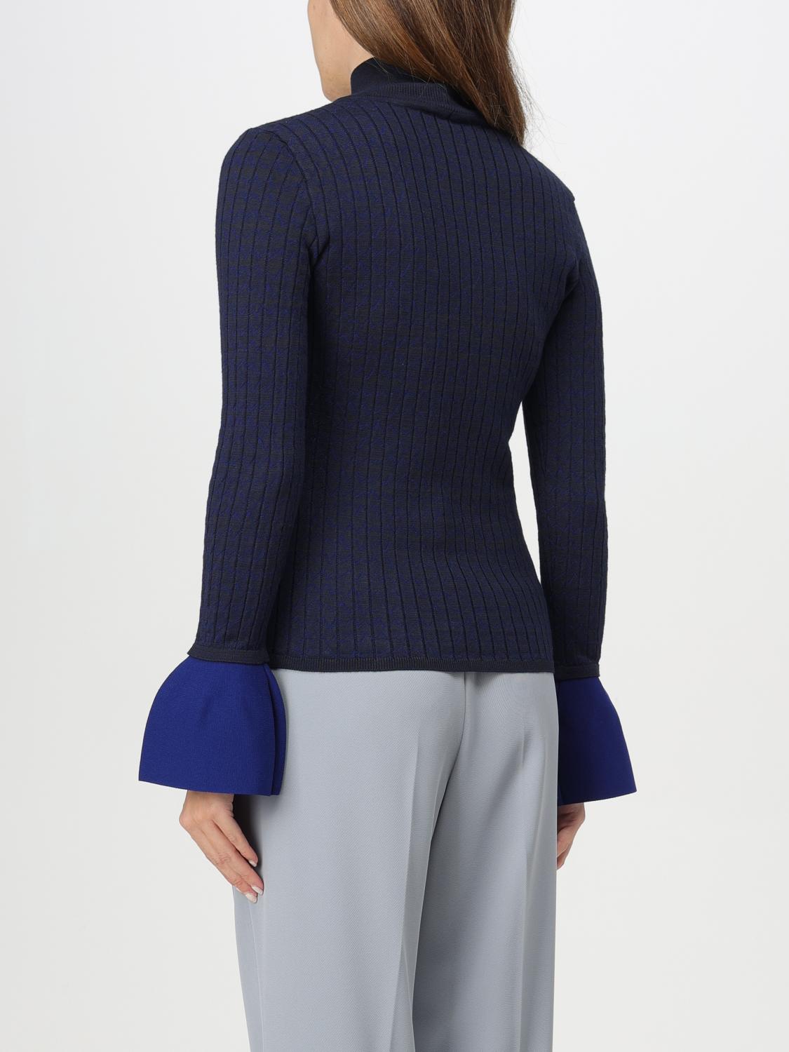 EMPORIO ARMANI MAGLIA: Pullover Emporio Armani in misto viscosa , Blue - Img 2