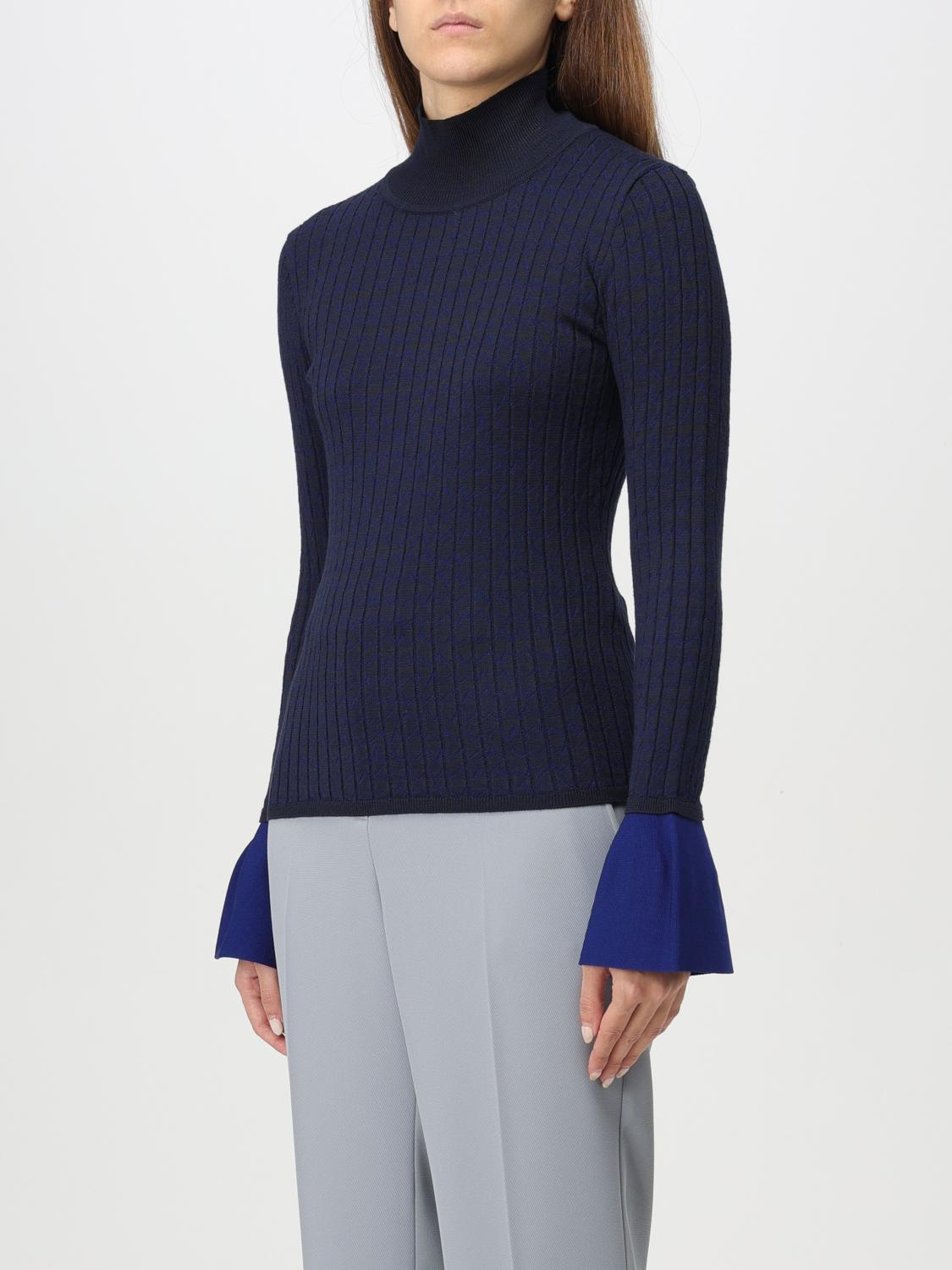 EMPORIO ARMANI PULLOVER: Pullover damen Emporio Armani, Blau - Img 3