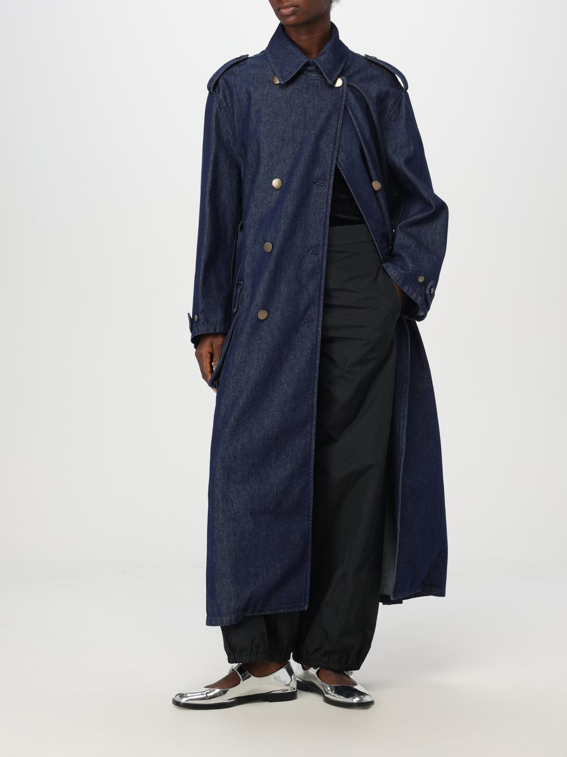 EMPORIO ARMANI TRENCH: Trench Emporio Armani in denim , Denim - Img 2