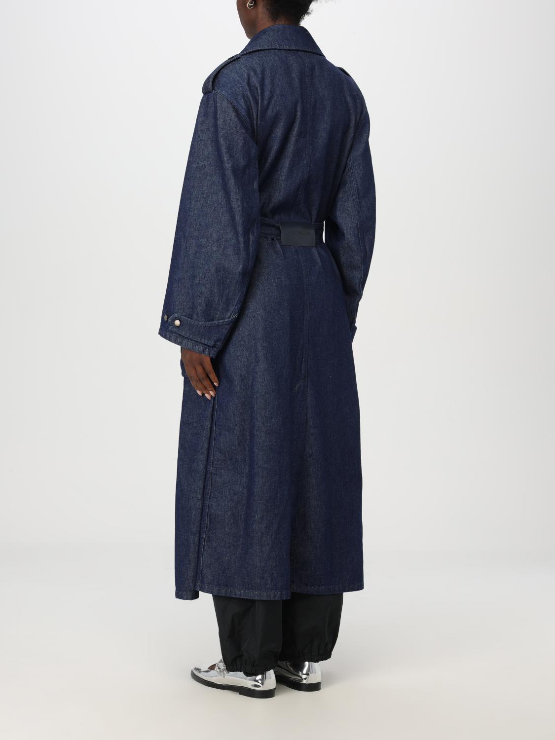 EMPORIO ARMANI TRENCH: Trench Emporio Armani in denim , Denim - Img 3