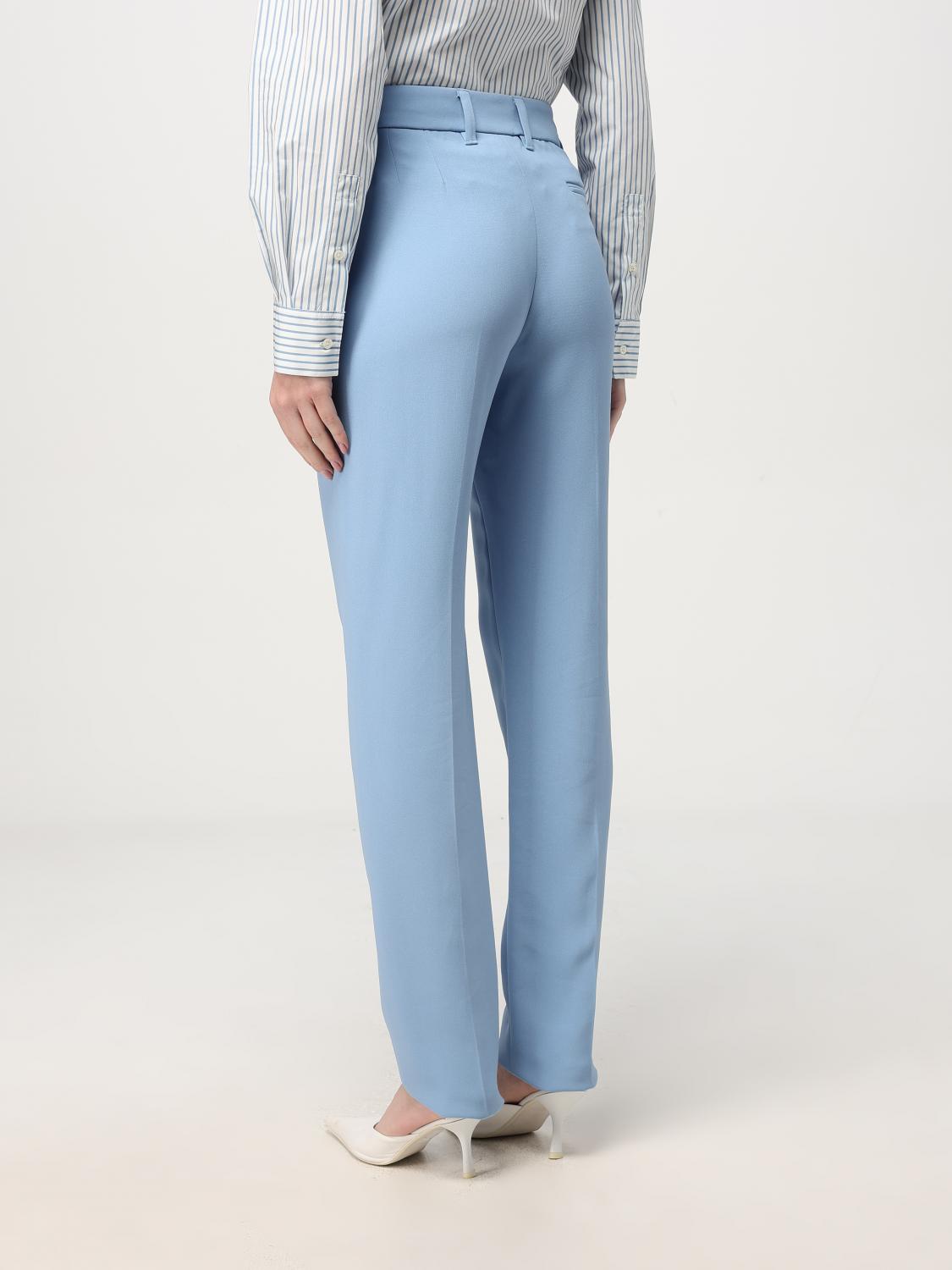 EMPORIO ARMANI PANTS: Pants woman Emporio Armani, Gnawed Blue - Img 2