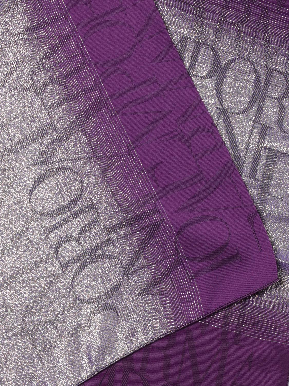 EMPORIO ARMANI BUFANDA: Bufanda mujer Emporio Armani, Violeta - Img 3