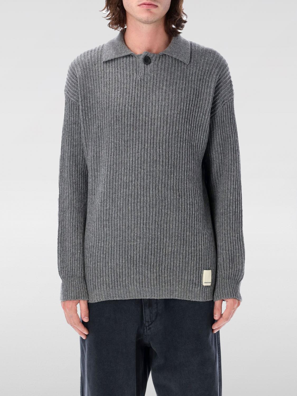 EMPORIO ARMANI SWEATER: Sweater men Emporio Armani, Grey - Img 1