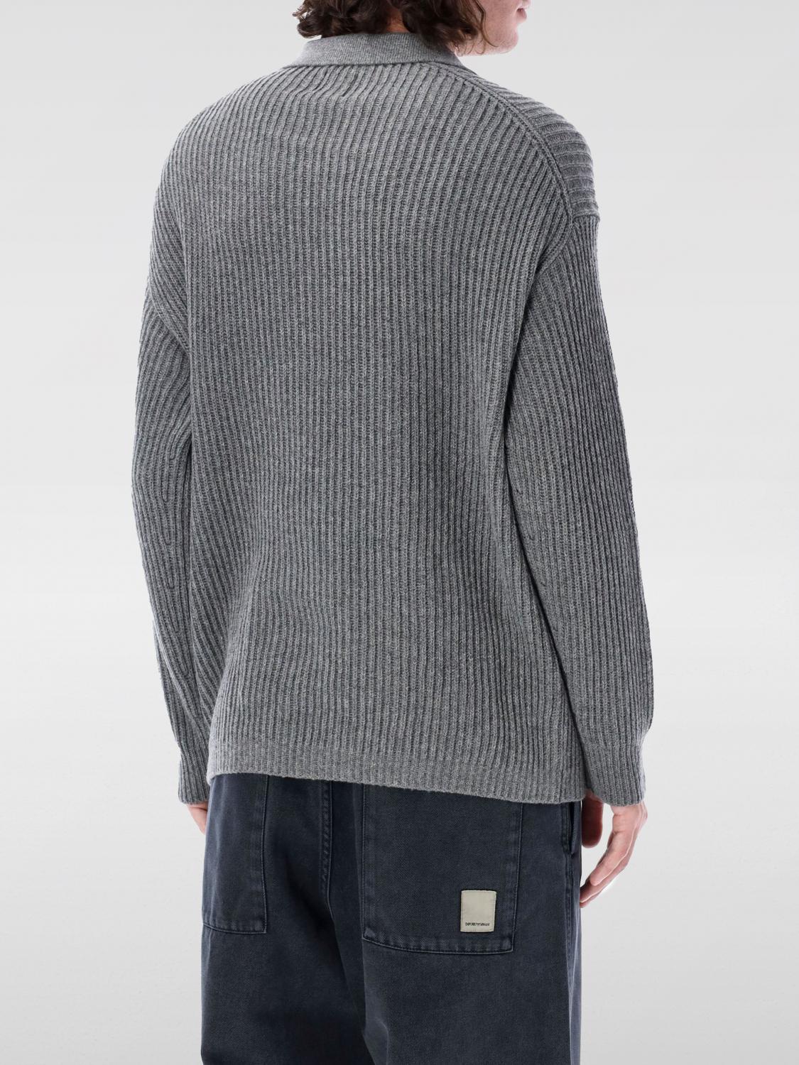 EMPORIO ARMANI SWEATER: Sweater men Emporio Armani, Grey - Img 2