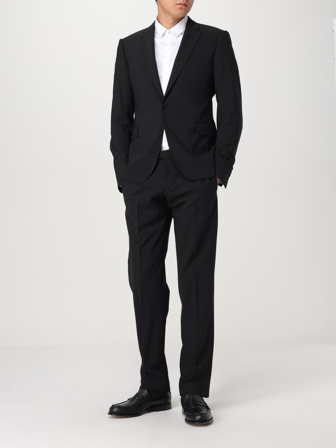 EMPORIO ARMANI SUIT: Suit men Emporio Armani, Black - Img 2