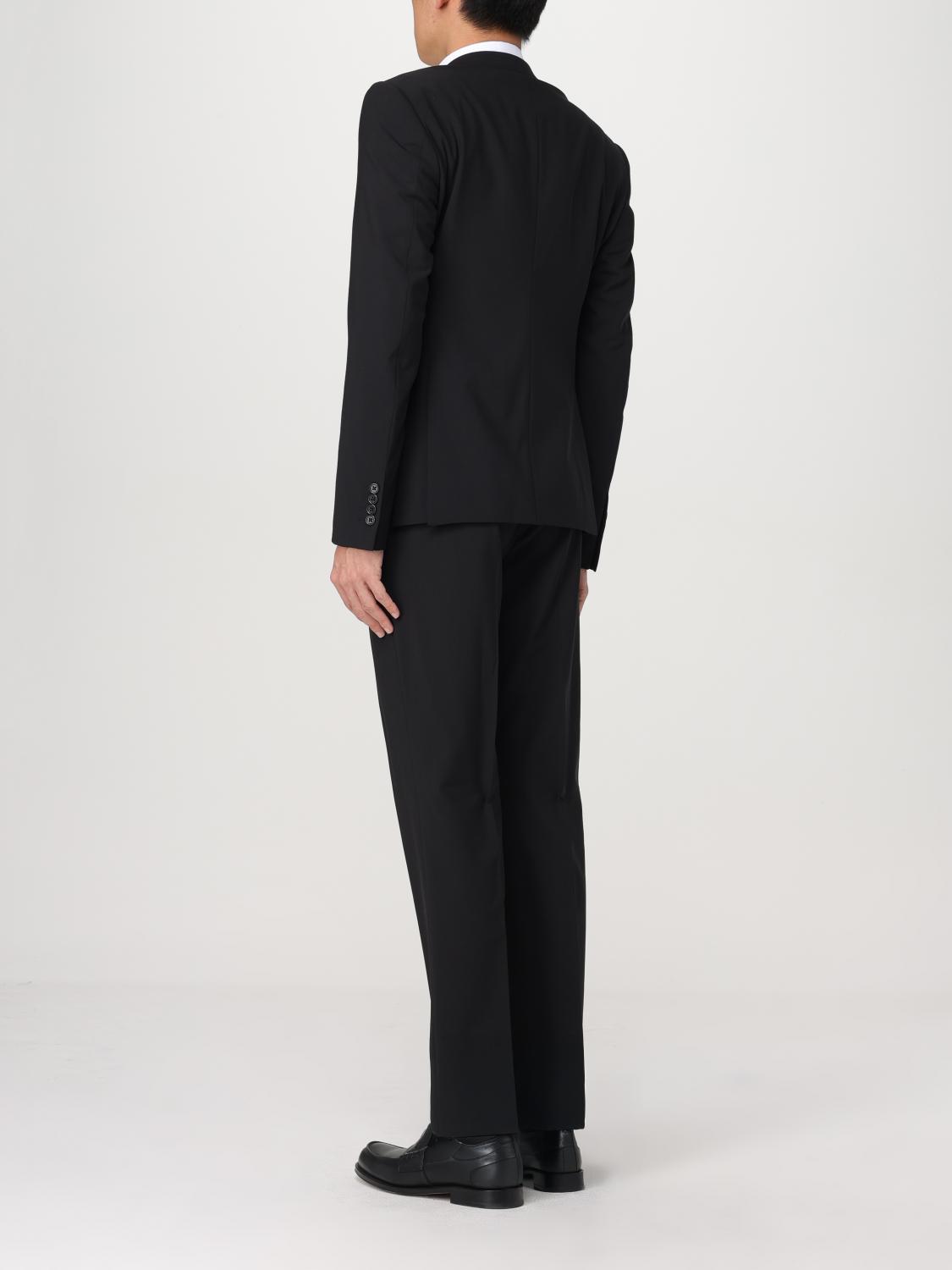 EMPORIO ARMANI SUIT: Suit men Emporio Armani, Black - Img 3