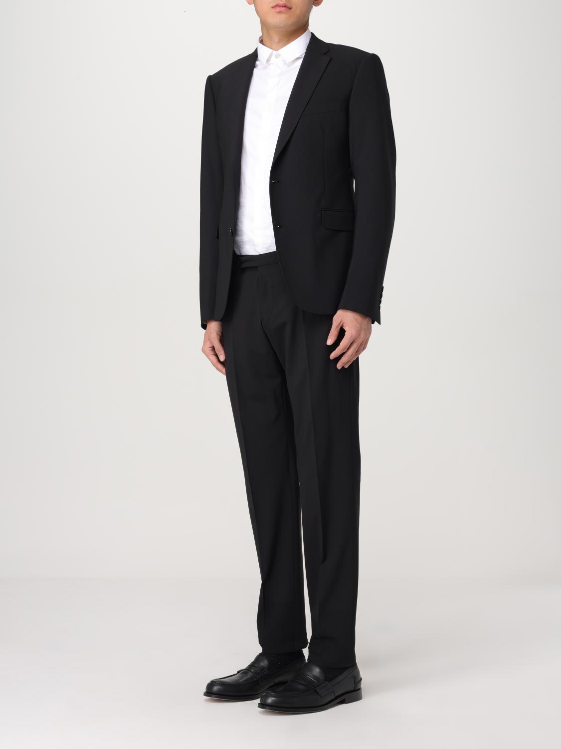 EMPORIO ARMANI SUIT: Suit men Emporio Armani, Black - Img 4