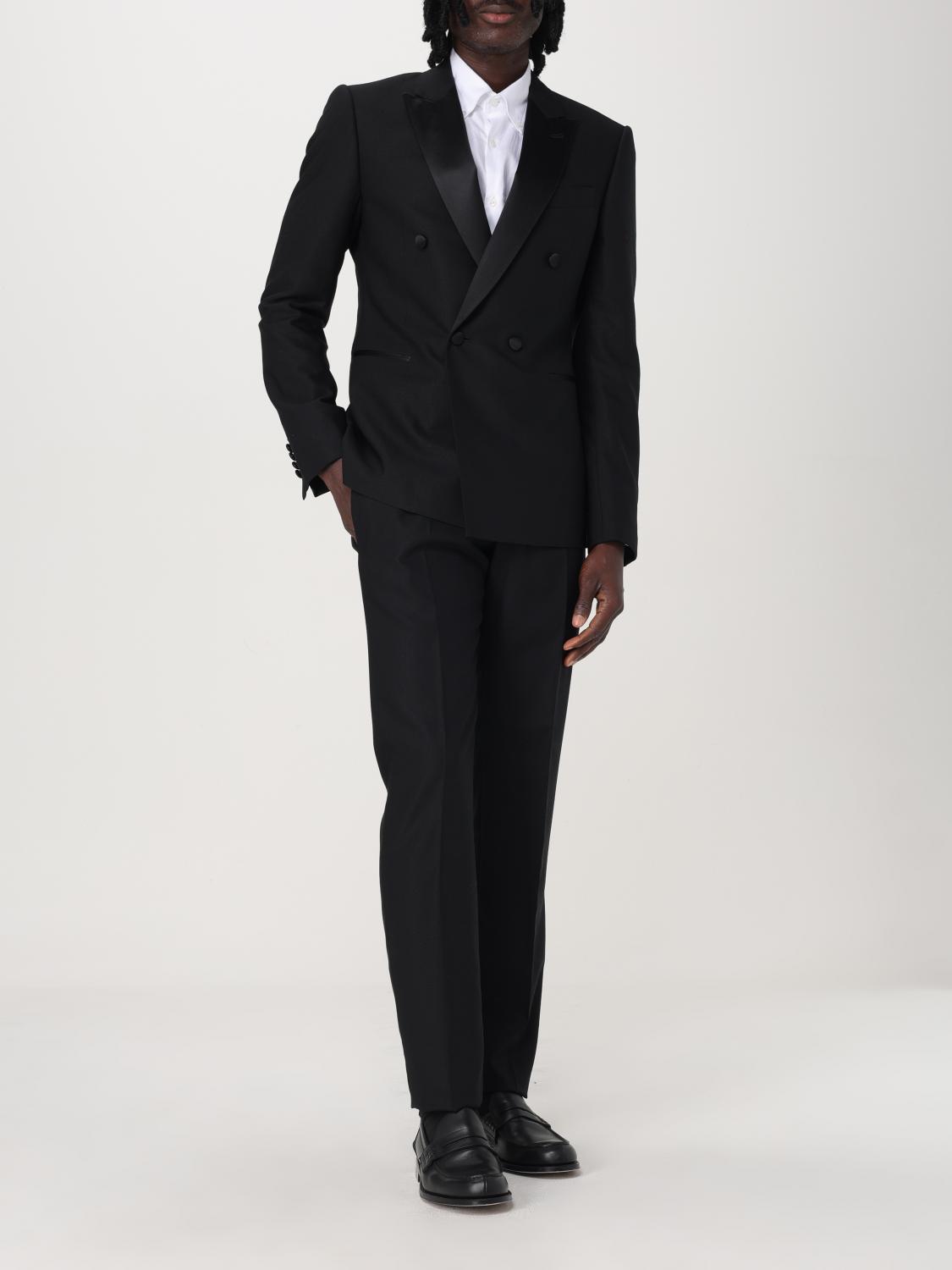 EMPORIO ARMANI SUIT: Suit men Emporio Armani, Black - Img 2