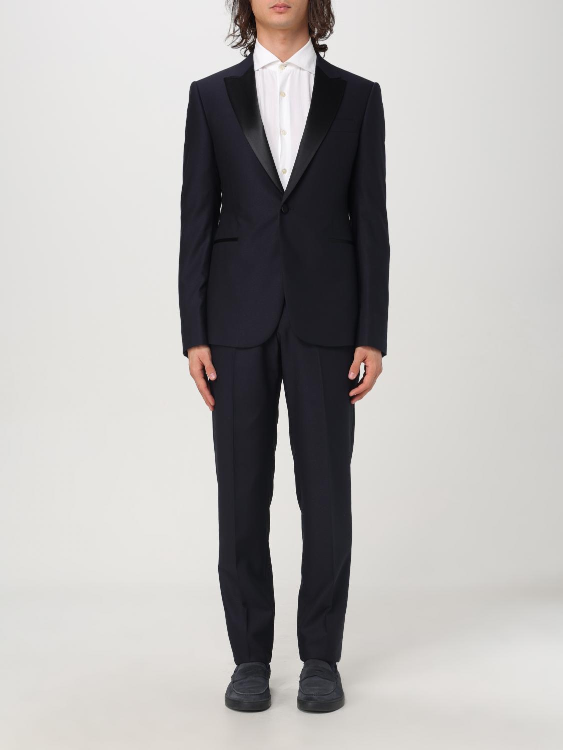 EMPORIO ARMANI SUIT: Suit men Emporio Armani, Blue - Img 1