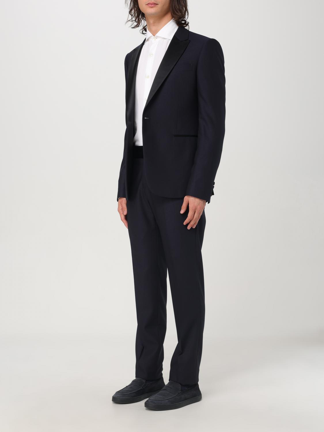 EMPORIO ARMANI SUIT: Suit men Emporio Armani, Blue - Img 3