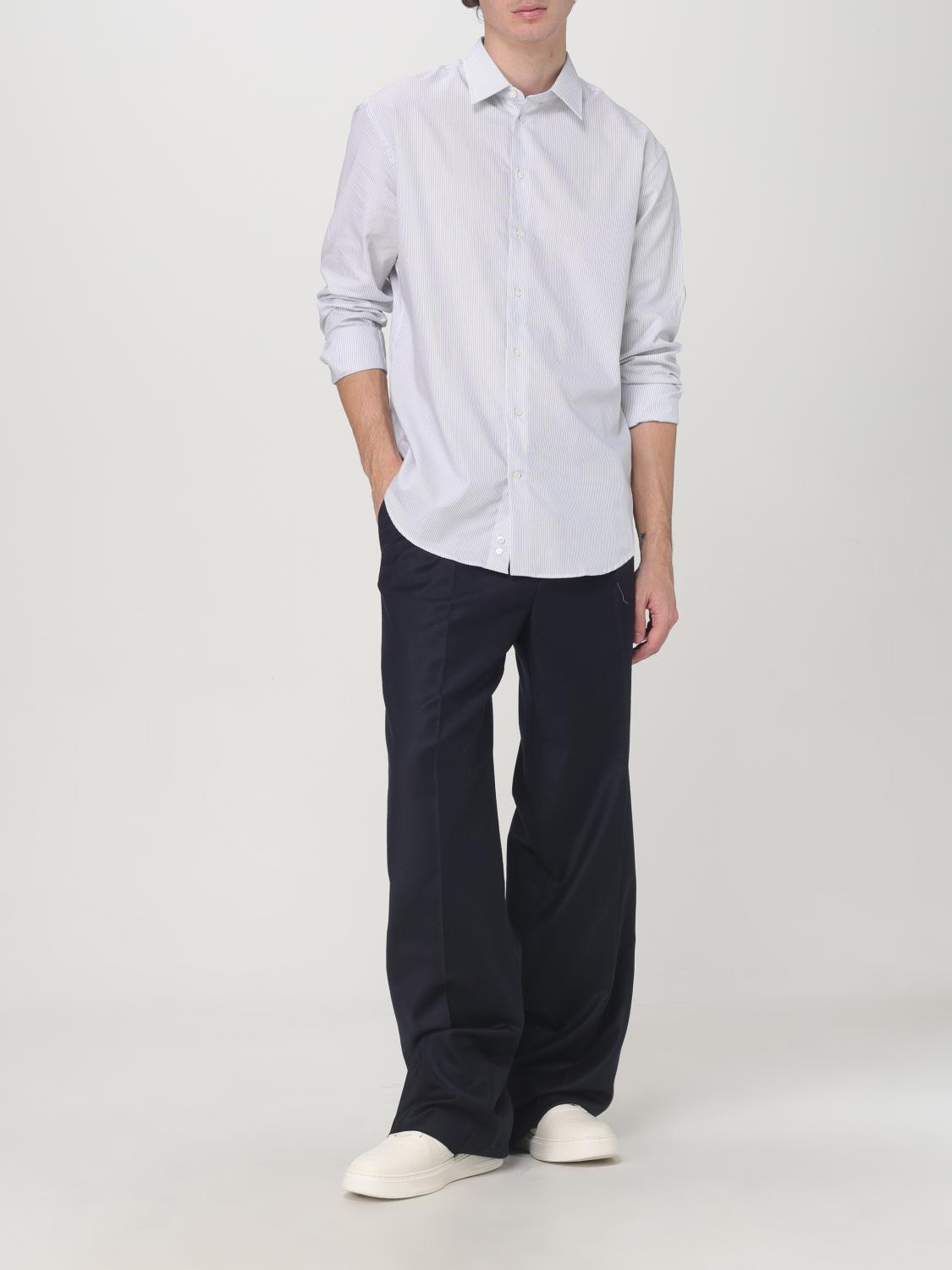 EMPORIO ARMANI PANTS: Pants men Emporio Armani, Blue - Img 2