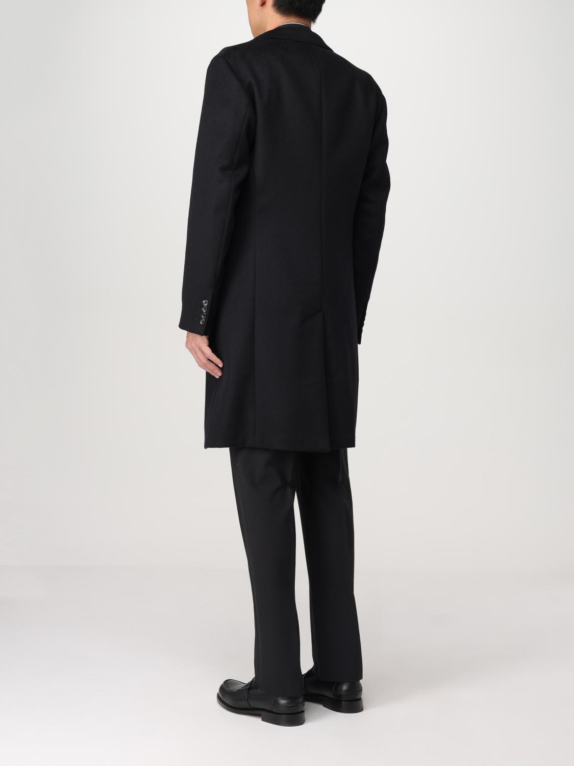 EMPORIO ARMANI COAT: Coat men Emporio Armani, Black - Img 2