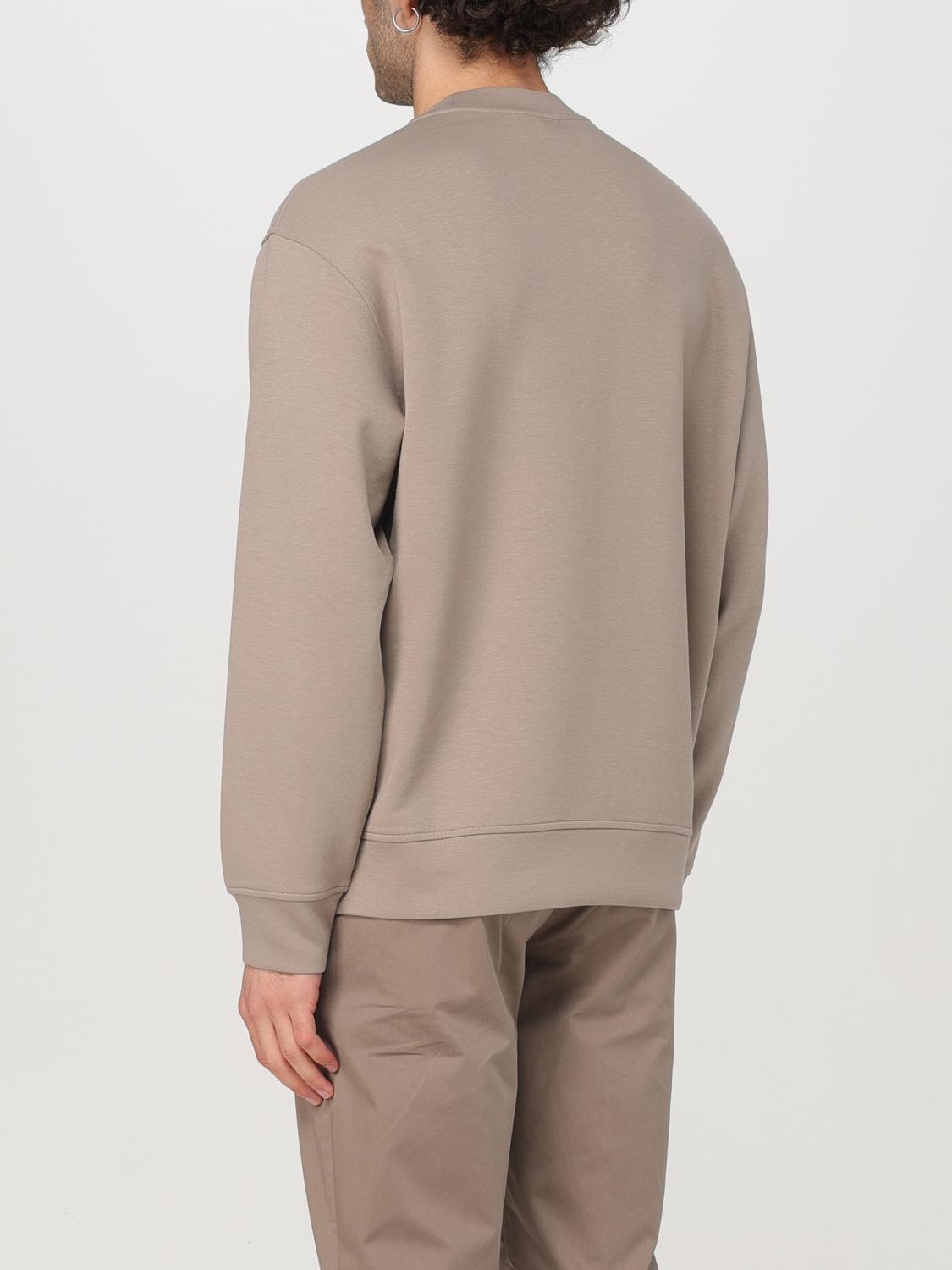 EMPORIO ARMANI SWEATSHIRT: Sweatshirt homme Emporio Armani, Beige - Img 2