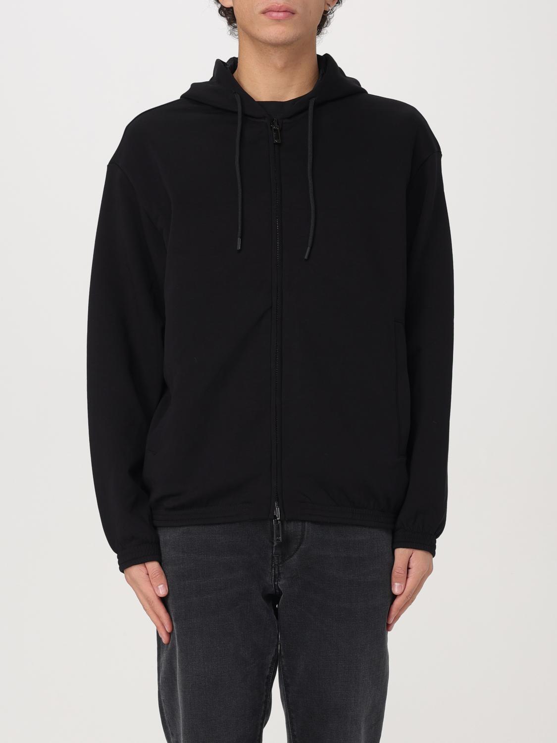 EMPORIO ARMANI SWEATSHIRT: Sweatshirt homme Emporio Armani, Noir - Img 1