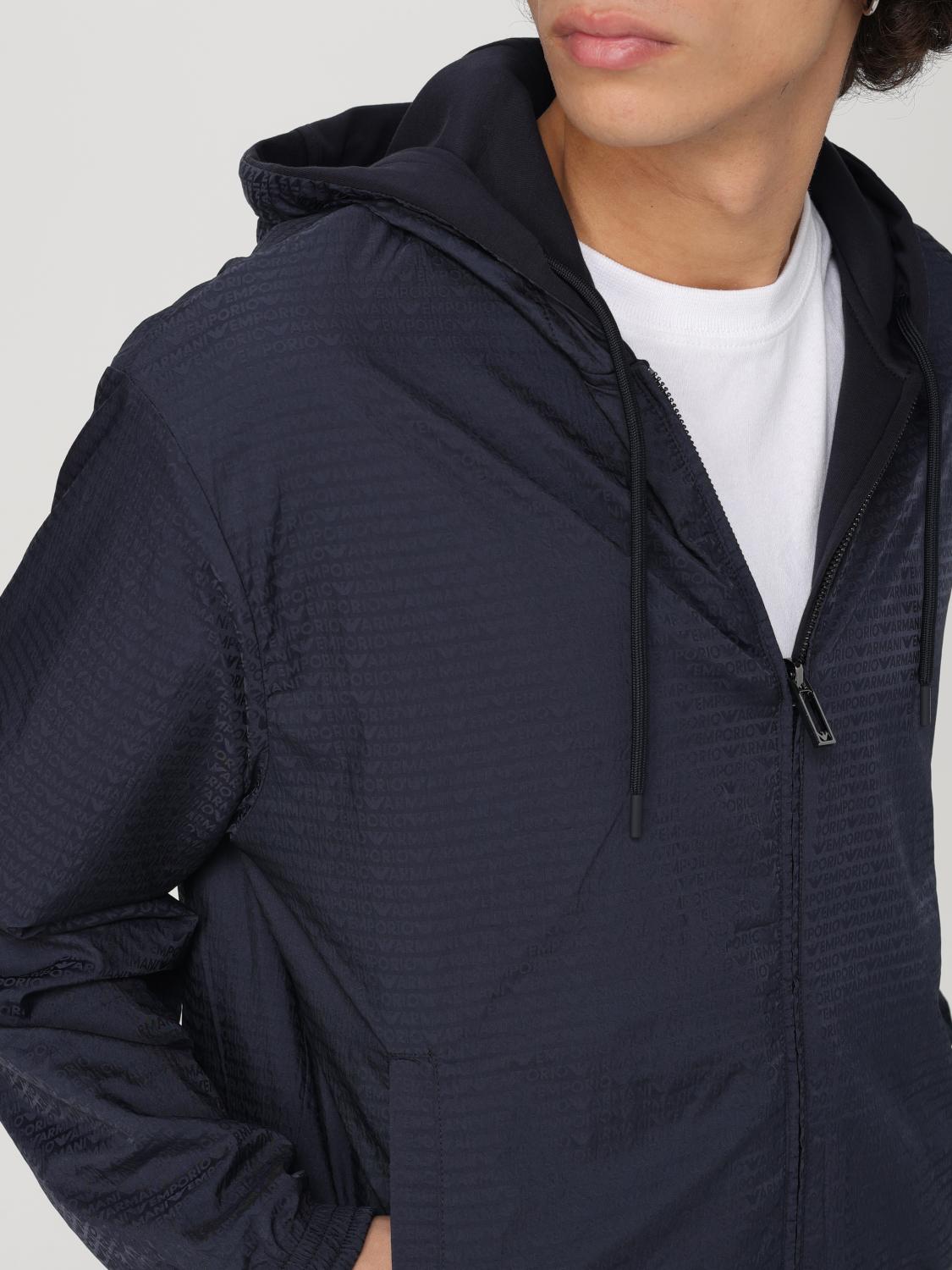 EMPORIO ARMANI SWEATSHIRT: Sweatshirt herren Emporio Armani, Blau - Img 4