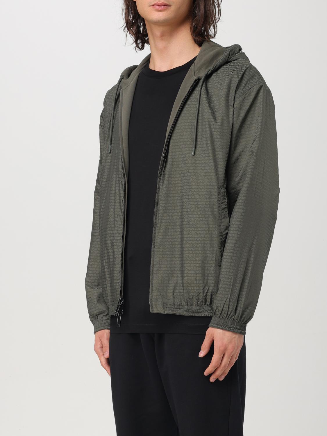 EMPORIO ARMANI SUDADERA: Sudadera hombre Emporio Armani, Verde - Img 3